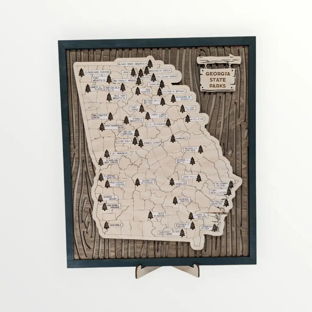 Georgia State Parks Adventure Map