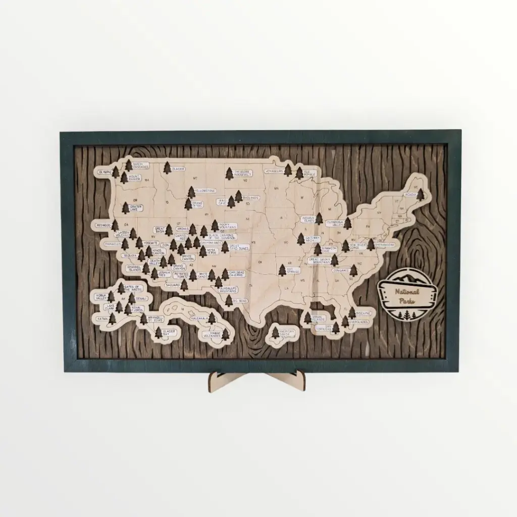 National Park Adventure Map